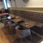 booth fixed seating club
