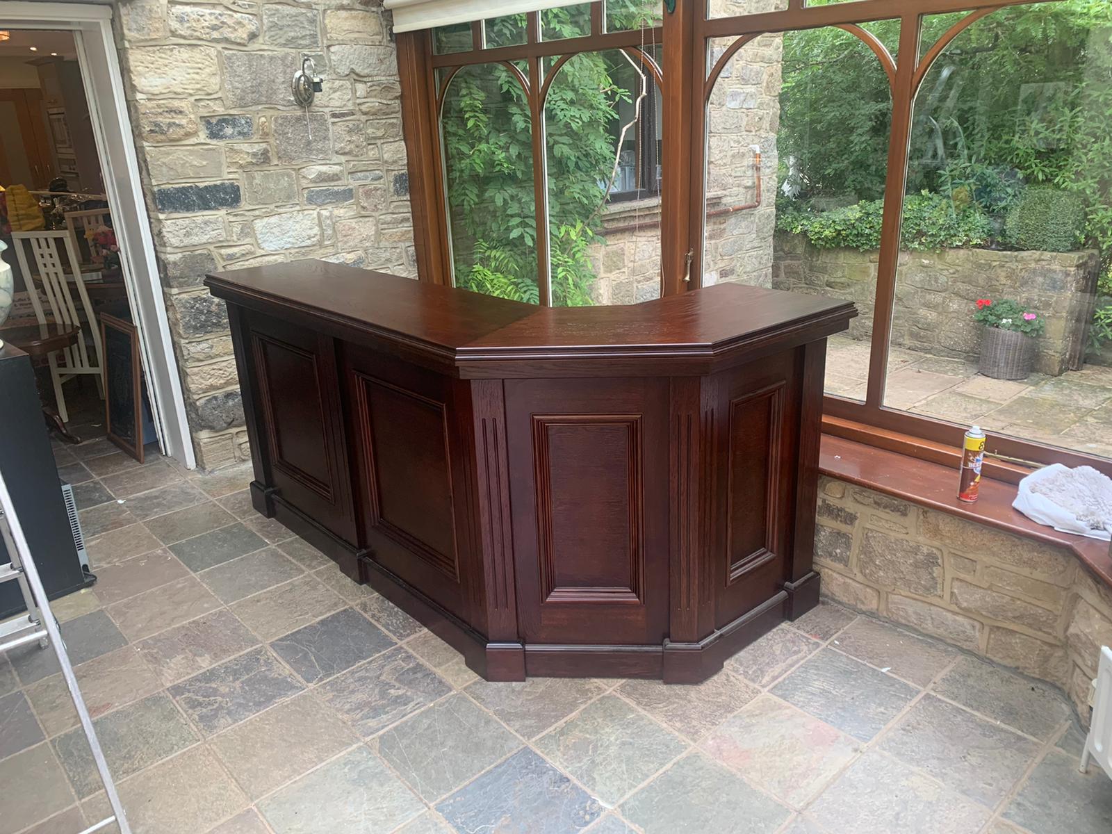Custom made, bespoke home bars & Seating Drakes Bar Furniture