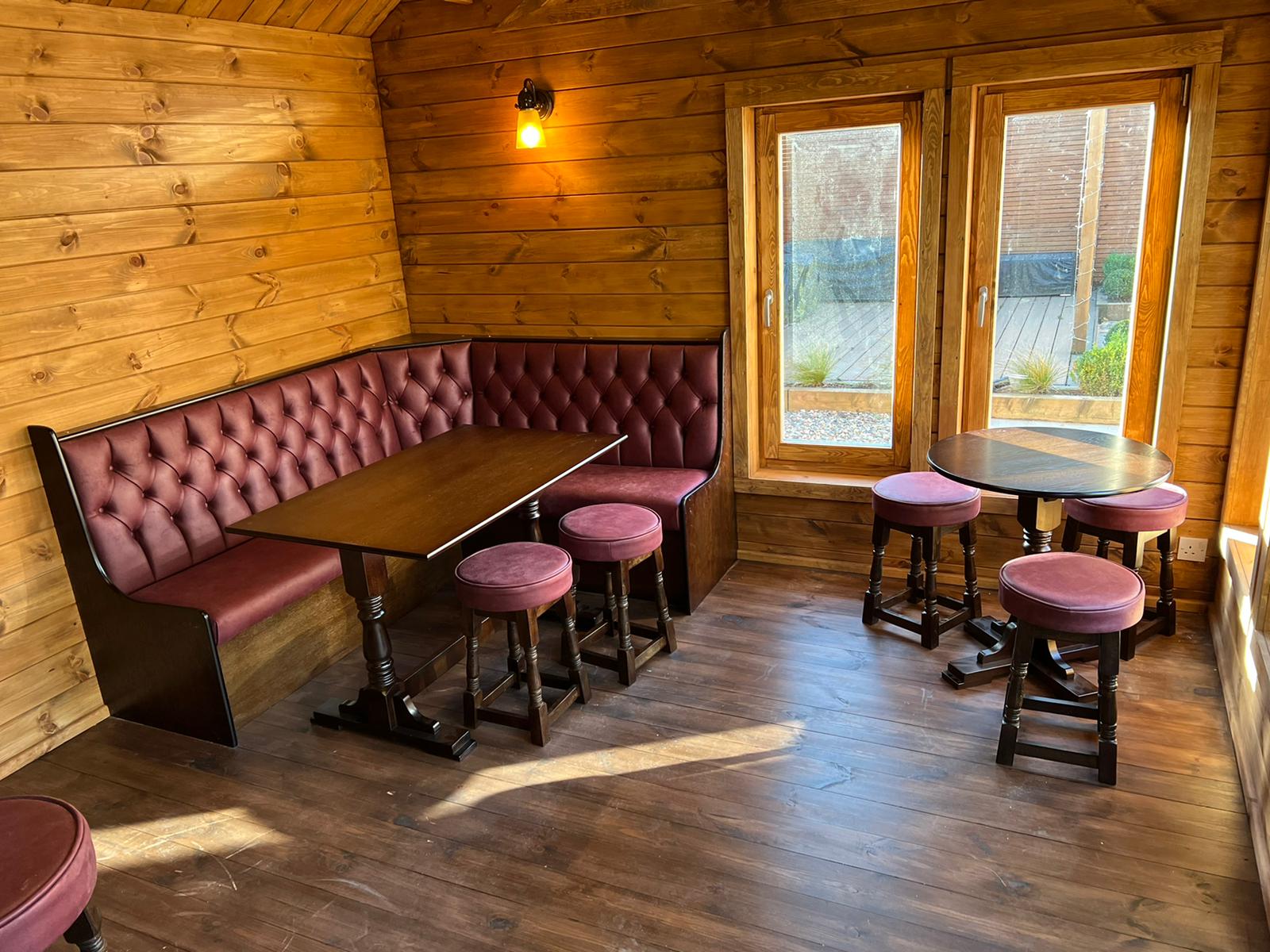 Custom made, bespoke home bars & Seating Drakes Bar Furniture